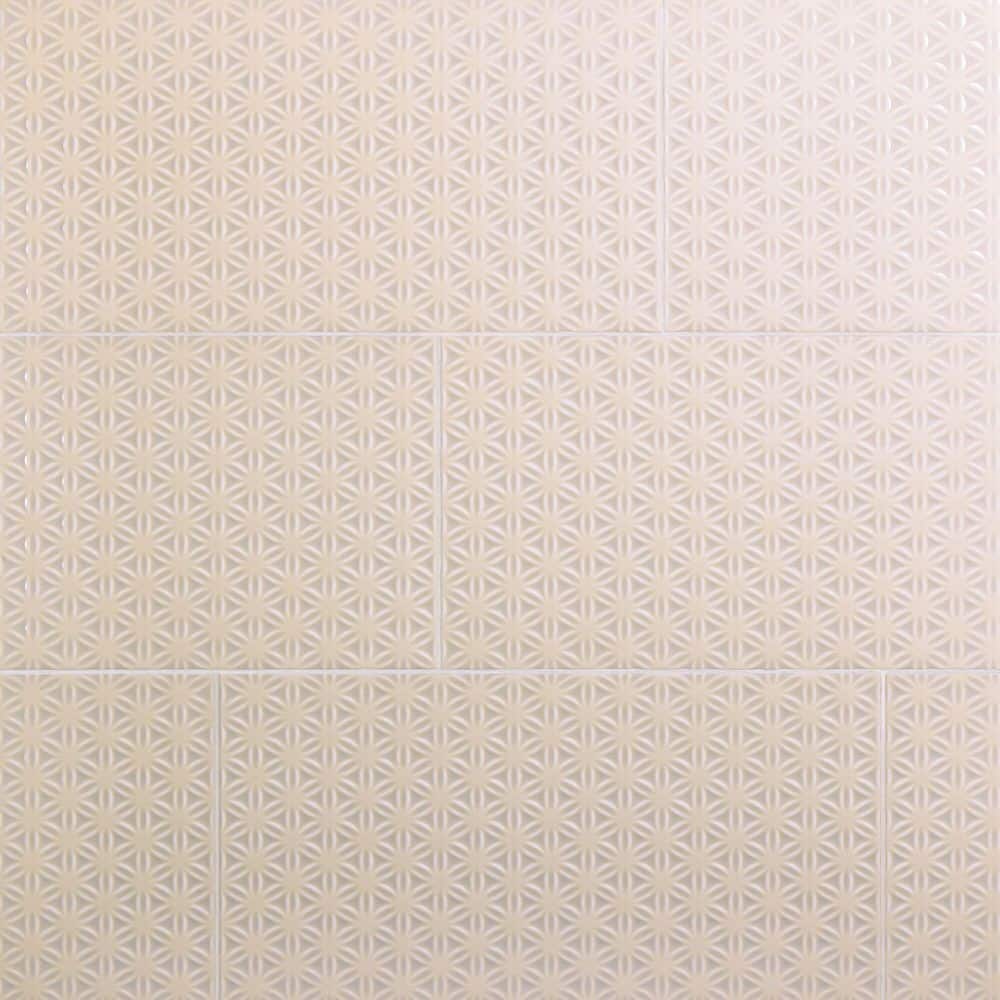 Luminique Dune 12 in. x 24 in. Glossy Ceramic Weave Wall Tile (15.56 sq. ft./case) price history on PriceWatchPro
