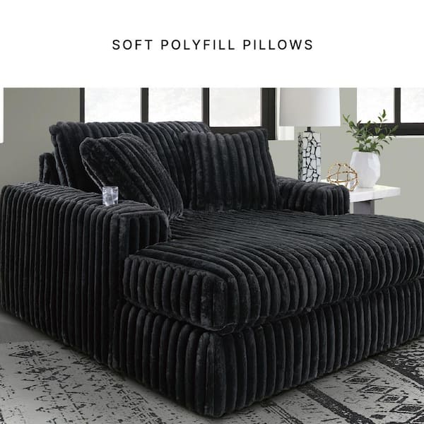 Signature DESIGN BY ASHLEY Midnight-Madness Black Polyester