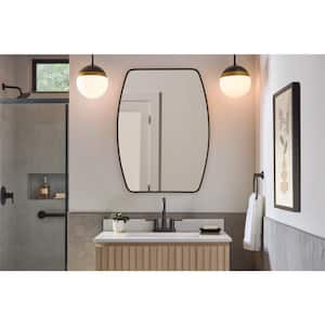 Glacier Bay 20 in. W x 24 in. H Rounded Rectangle Framed Wall Bathroom ...