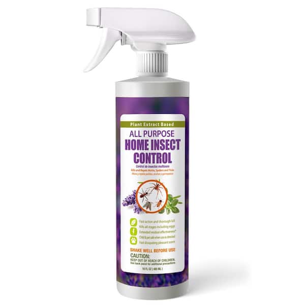 EcoVenger by EcoRaider All Purpose Insect Control 16 oz. Fleas, Moths, Springtails, Spiders, Plant-Based, Child/Pet-Safe