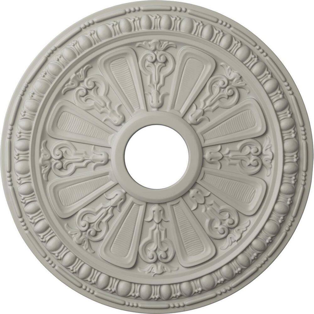 1-1/8 in. x 18-1/8 in. x 18-1/8 in. Polyurethane Raymond Ceiling Medallion, Pot of Cream price history on PriceWatchPro