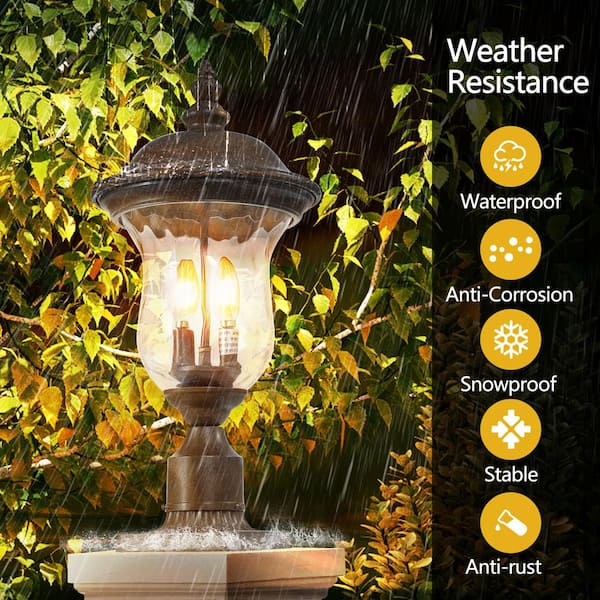 Portfolio 23-ft 50-Light Shade Solar Bulbs LED String Lights