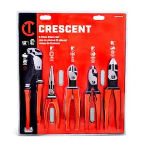 Z2 Mixed Pliers Set with Dual Material Grips (5-Piece)