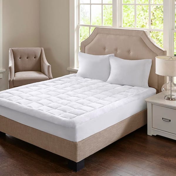 Comfort 0.80 in. King Waterproof Washable Mattress Pad