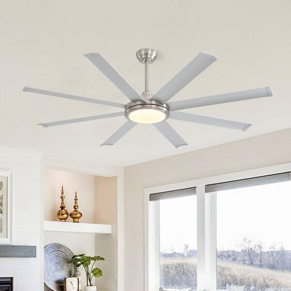 WINGBO 120 in. (10 ft.) Indoor Aluminum Blades Ceiling Fan with