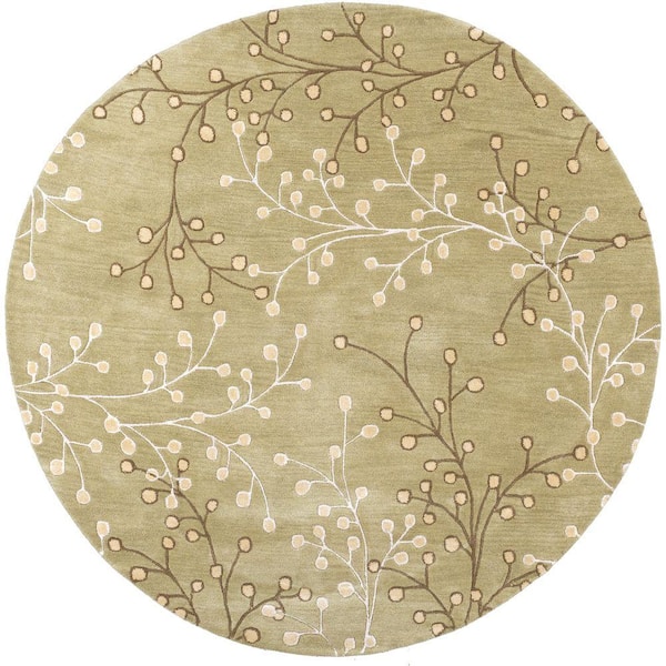 Artistic Weavers Aloysia Tan 10 ft. x 10 ft. Round Indoor Area Rug
