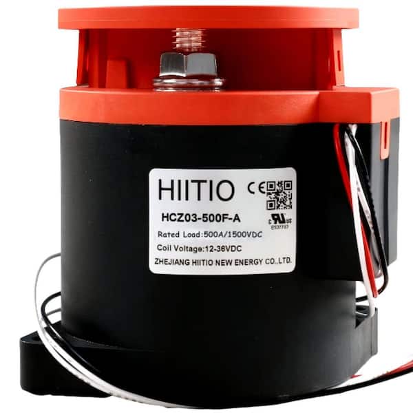 500A 1500VDC High Power DC Contactor, SPST-NO Epoxy-Sealed Relay, for EV Fast Chargers, Solar ESS and DC Power Systems