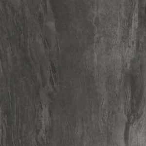 Raven 12 in. W x 12 in. L Black Peel & Stick Vinyl Tile Flooring (20 sq. ft./case)