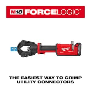 M18 ONE-KEY FORCE LOGIC 11-Ton Dieless Latched Linear Utility Crimper