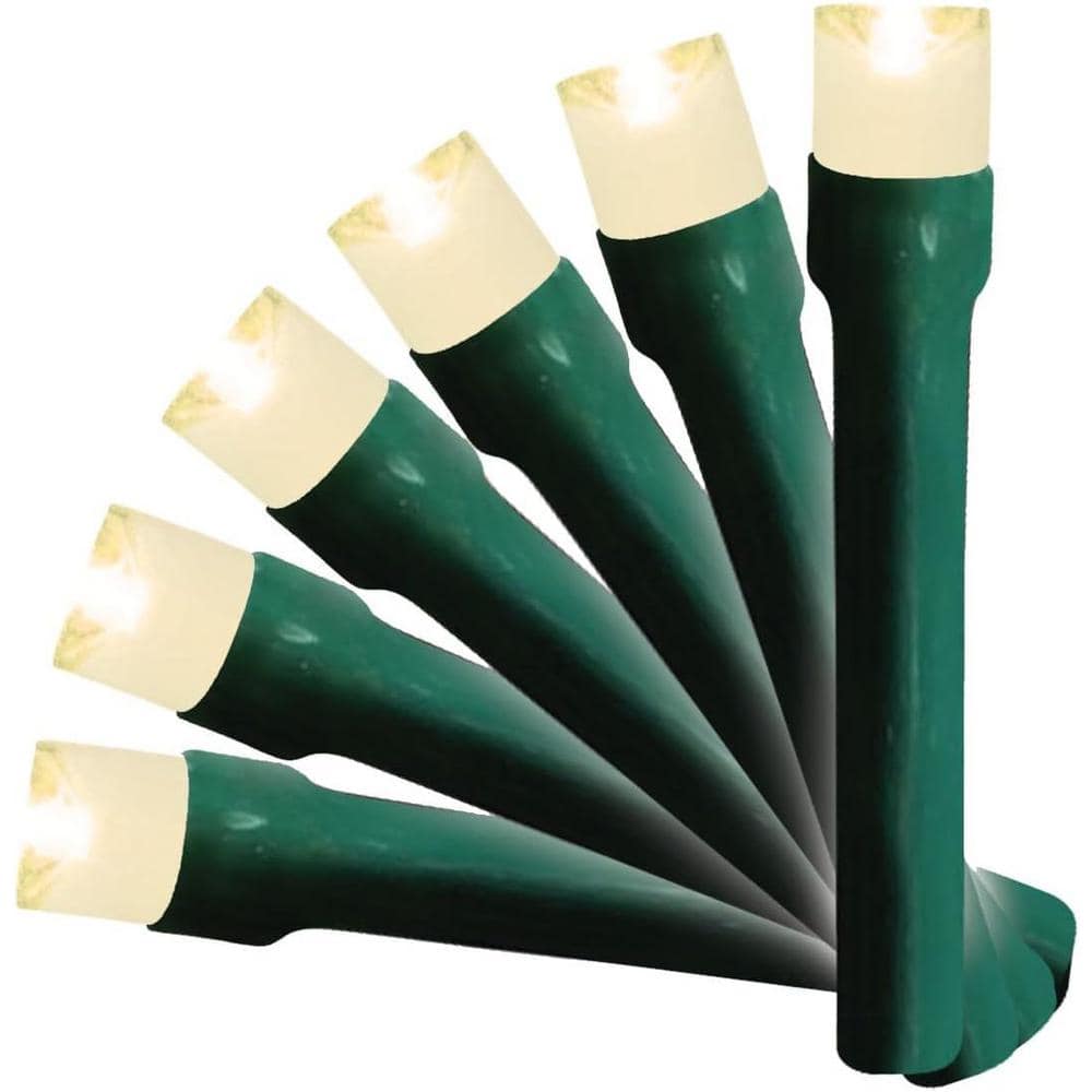 Brite Star 5.5 ft. 15-Count LED Warm White Christmas Little Lites