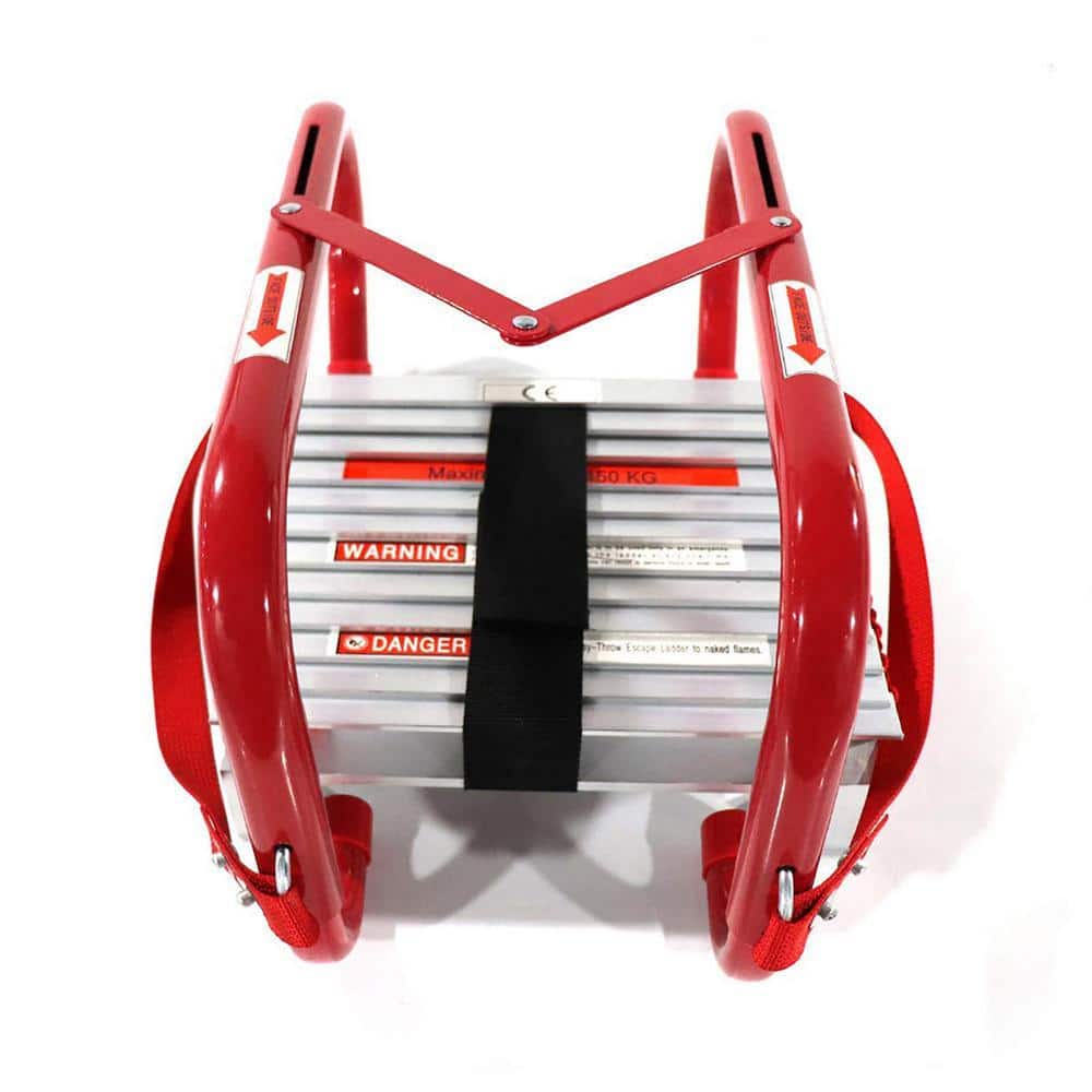 Angel Sar 25 ft. 990 lb. Aluminum 3 Story Fire Safety Ladder