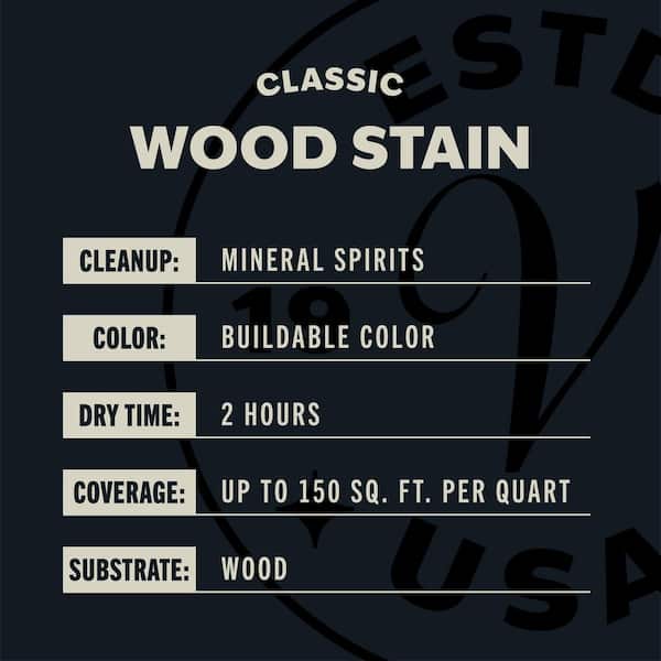 Varathane - 1 qt. Weathered Oak Classic Interior Wood Stain (2-Pack)