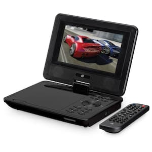 Portable 7 in. DVD Player with Remote