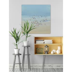 40 in. H x 40 in. W "Beach Day II" by Marmont Hill Canvas Wall Art