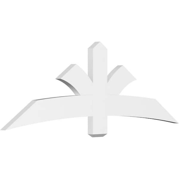Ekena Millwork Davenport 72 in. W x 24 in. H x 2 in. D Signature Polyurethane Bracket