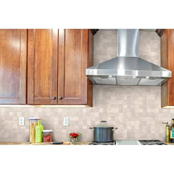 Baja Mexicali 13 in. x 13 in. x 8 mm Ceramic Mesh-Mounted Mosaic Tile (1.17 sq. ft.)
