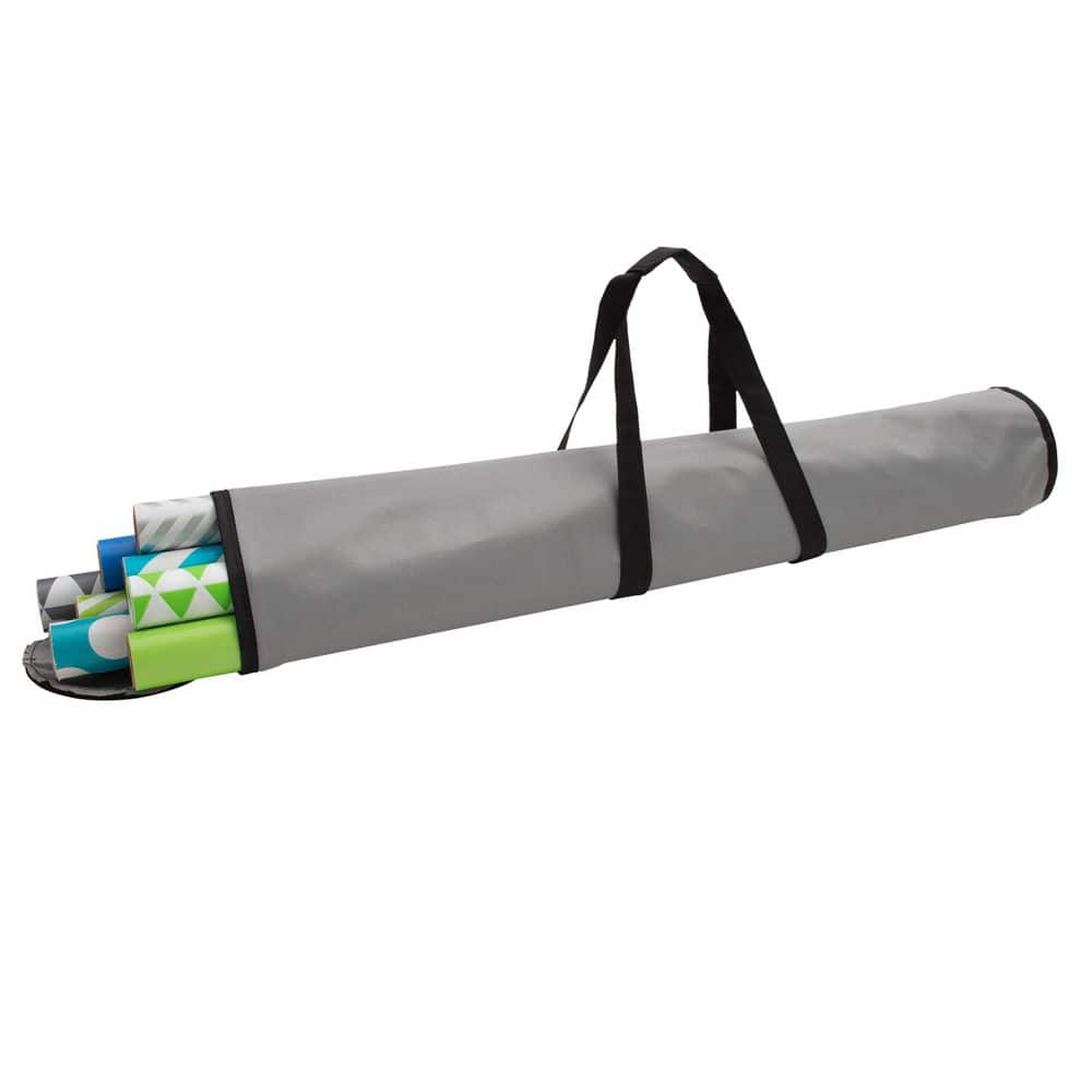 30 in. Gray Polyester Wrapping Paper Storage Bag in Grey price history on PriceWatchPro