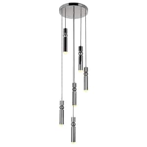 Chime LED Pendant With Polished Nickel Finish