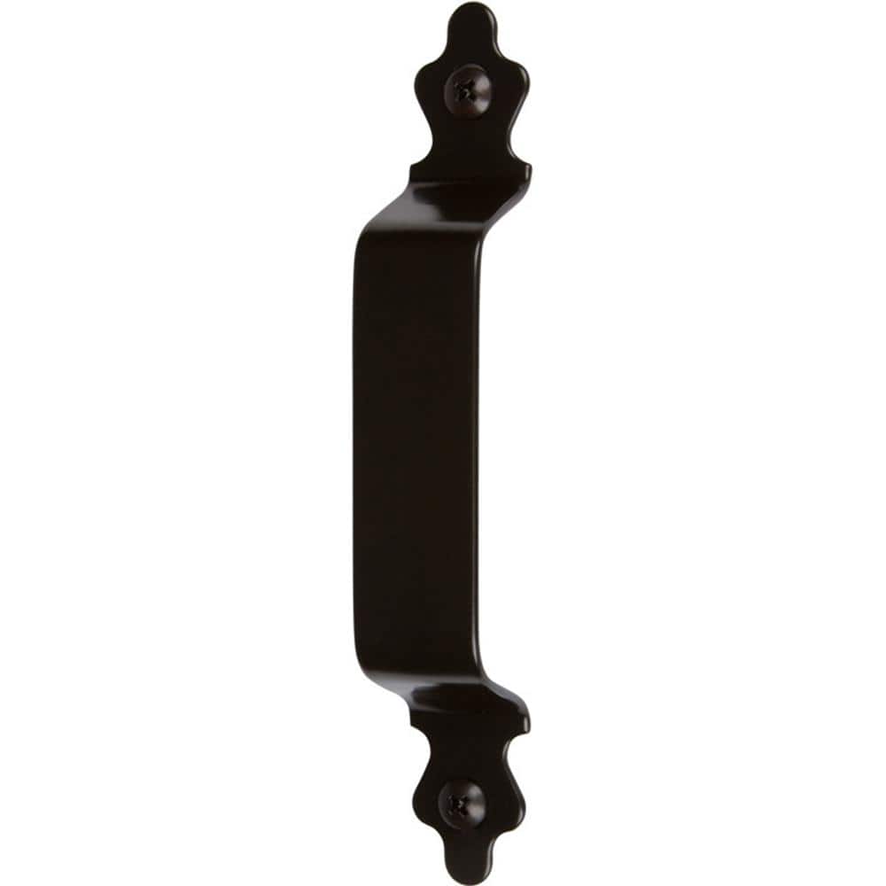 7 in. Black Barn Door Hardware Clover Pull Handle price history on PriceWatchPro