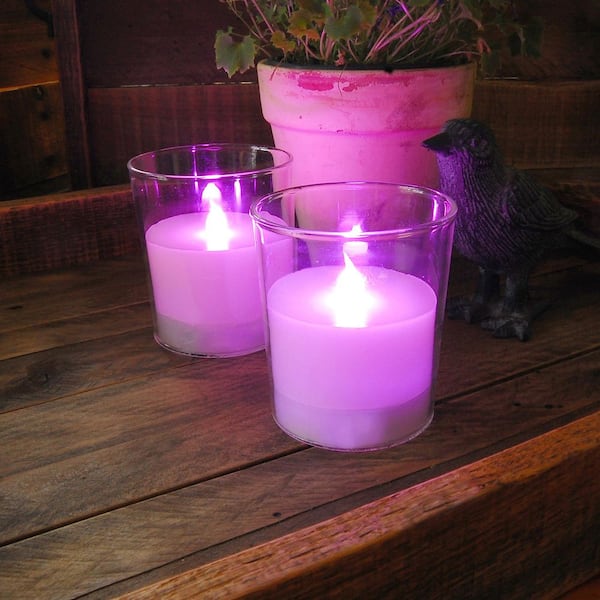 LUMABASE - Multi-Function Battery Operated LED Candles (2-Count)