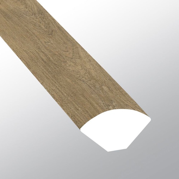 Acclima Ayla 0.75 in. T x 0.63 in. W x 94 in. L Luxury Vinyl Quarter Round Molding