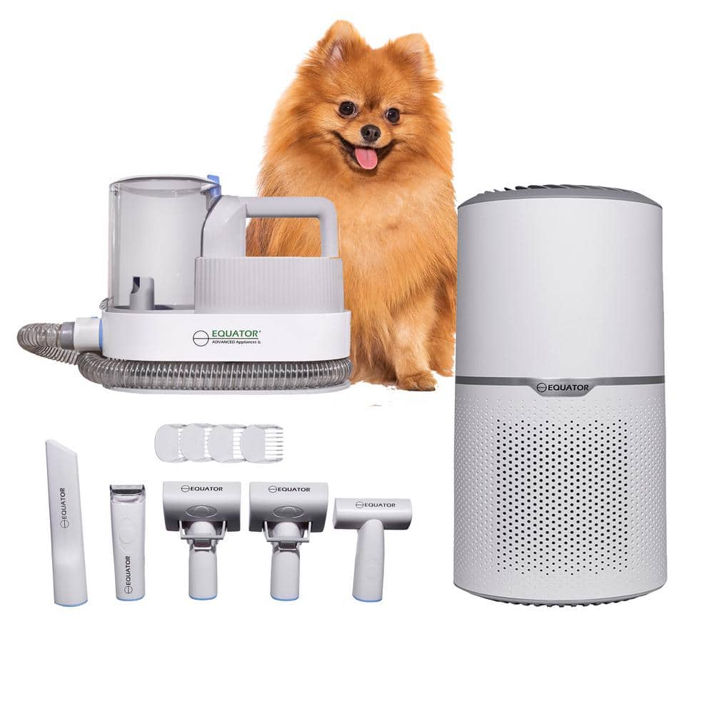 269 sq. ft. HEPA Air Purifier 110V + PET HEALTHY HOME SET Level 1 Groomer i