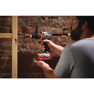 20V MAX Lithium-Ion Brushless Cordless 1/2 in. Drill/Driver, (2) 1.5Ah Batteries, and Charger