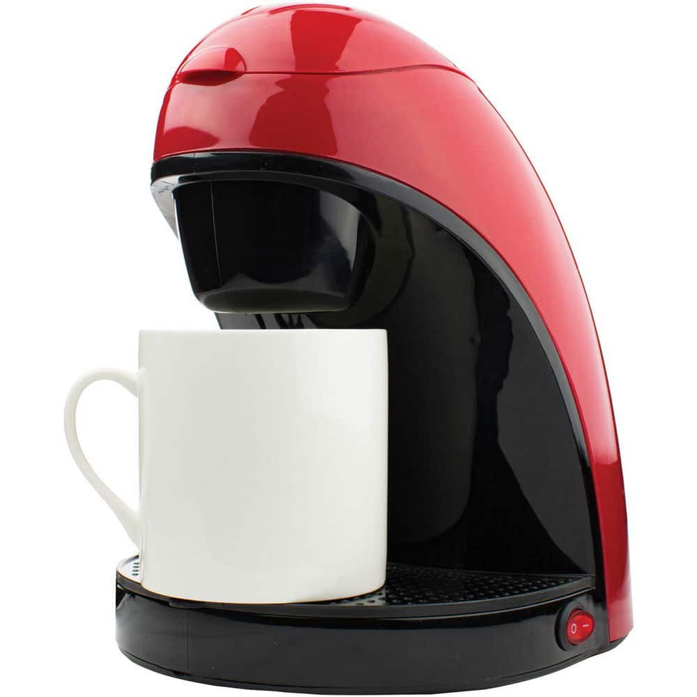 Single Cup Red Drip Coffee Maker with Ceramic Mug price history on PriceWatchPro