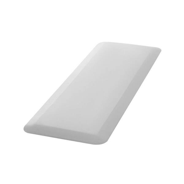 Fall Mat for Elderly, 2x5 ft. Gray 1-in. Thickened Fall Prevention Pad with Beveled Edge, Anti-Slip Bedside Safety Mat