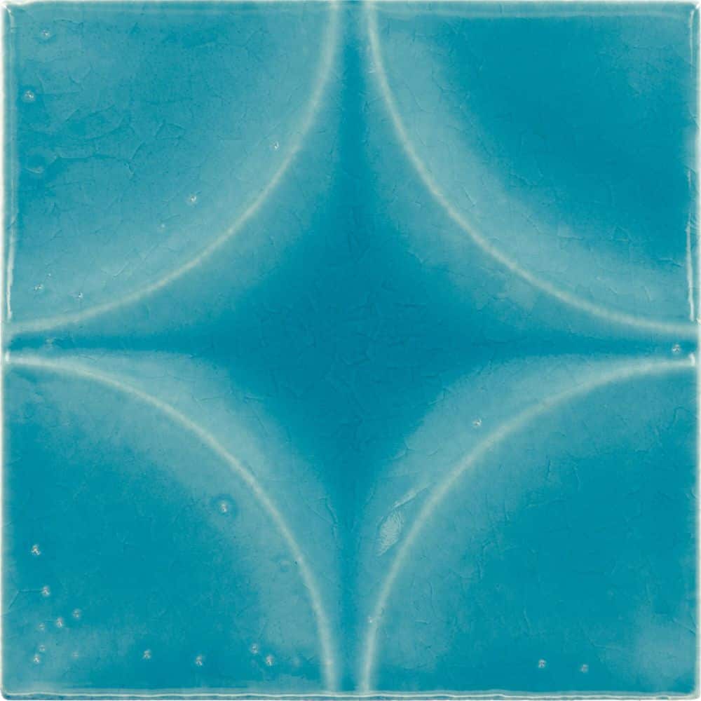 Contempee Bonnet 4 in. x 4 in. Glossy Ceramic Star Wall Tile (12.8 sq. ft. / case) price history on PriceWatchPro