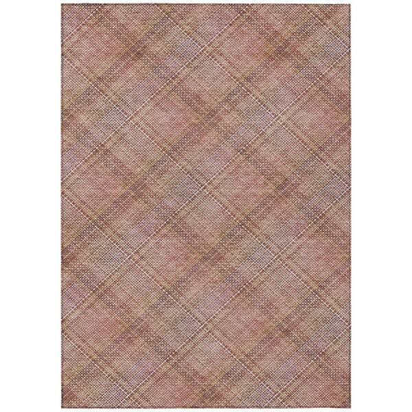 Chantille Machine Washable Indoor/Outdoor Abstract ACN2880 Pink 10 ft. x 14 ft. Area Rug