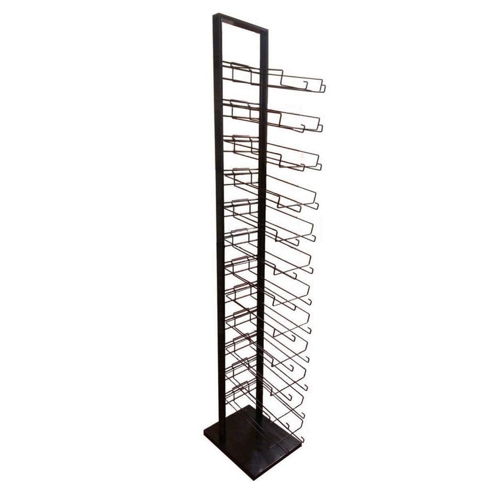 Cap Rack Holder Storage Organizer Door Adjustable Collection Display Strap, Size: 1 Piece, Black