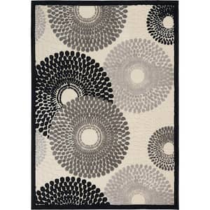 Graphic Illusions Parchment 5 ft. x 7 ft. Geometric Modern Area Rug