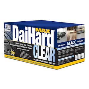 Daich DaiHard Max 3.6 qt. Clear Epoxy Interior Concrete and Garage Floor paint