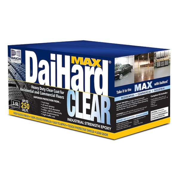 DAICH DaiHard Daich DaiHard Max 3.6 qt. Clear Epoxy Interior 