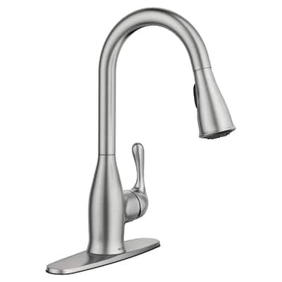 Stainless Steel - MOEN - Kitchen Faucets - Kitchen - The Home Depot