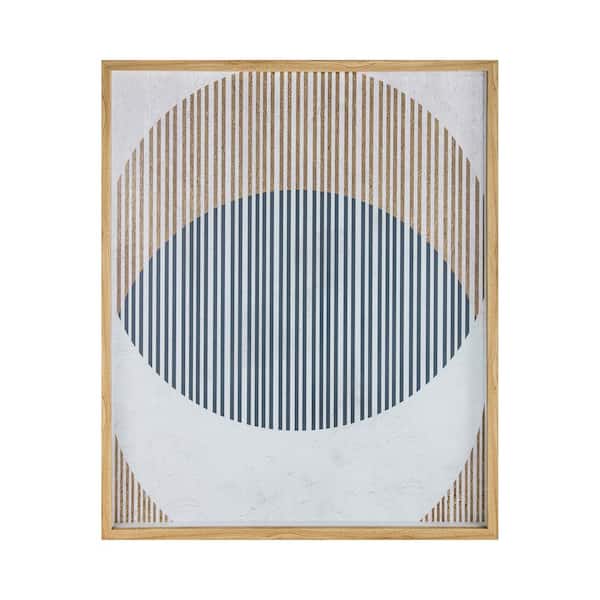 NADAAL STUDIOS Calypso Framed Art Print Abstract Ink Art Multicolor Abstract Ink, 27.5 in. x 33.5 in.