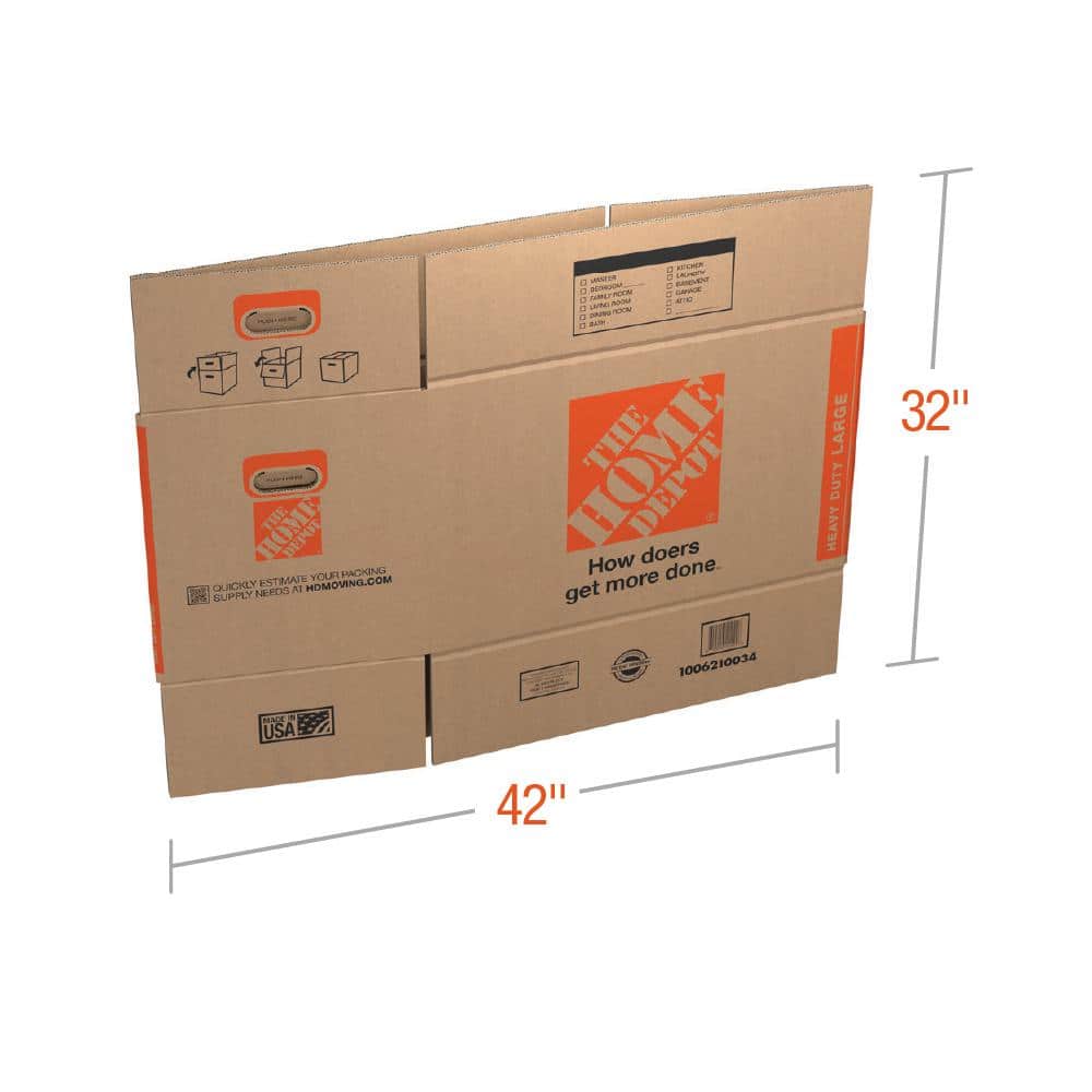 Buy 27 in. L x 15 in. W x 16 in. D HeavyDuty Large Moving Box with
