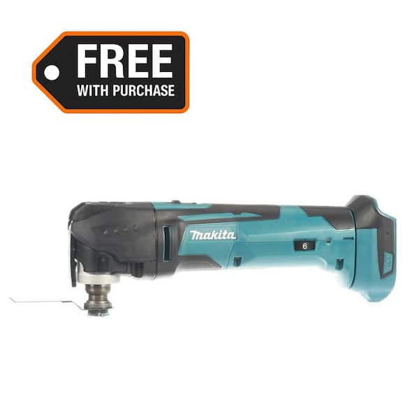 18V LXT Lithium-Ion Cordless Variable Speed Oscillating Multi-Tool (Tool-Only) With Blade and Accessory Adapters