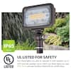 Commercial Electric 30W Line Voltage Bronze Integrated Outdoor LED Bullet Flood  Light and Adjustable Mounting Bracket for Landscape Lighting CEV5BLF30BRZ -  The Home Depot