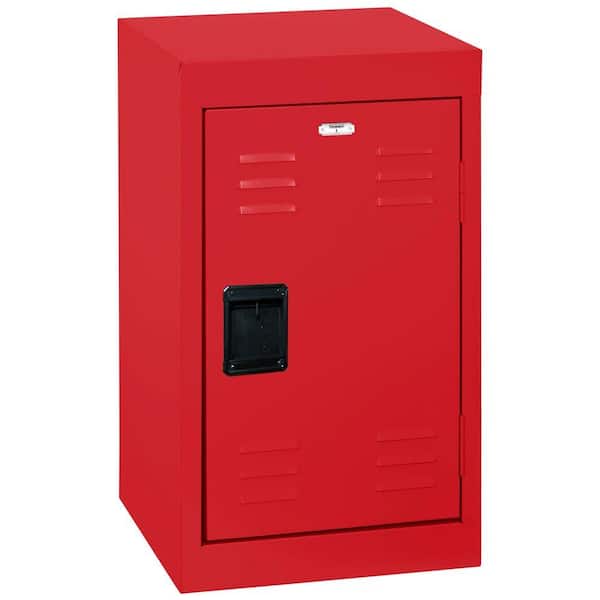 Sandusky 24 in. H Single-Tier Welded Steel Storage Locker in Red