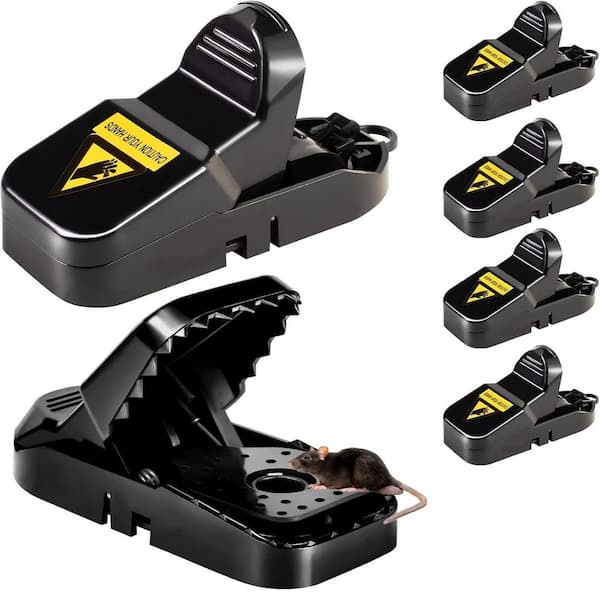 Mouse Traps Bag 6-Pack-for House Indoor Outdoor, Small Mice Traps, Reusable Mousetrap Quick Effective Mouse