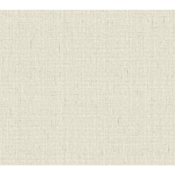 York Wallcoverings Entwined White Paper Unpasted Matte Wallpaper 27 in. x 27 ft.