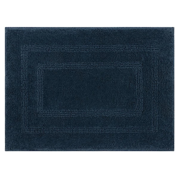 Mohawk Home Cotton Reversible Twilight 17 in. x 24 in. Blue Cotton
