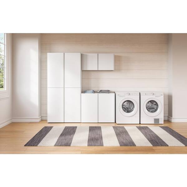 Everest 36-in W x 31-in H Steel Cloud White Freestanding Utility Storage Cabinet