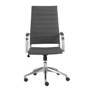Amelia Gray Aluminum Base Office/Desk Chair