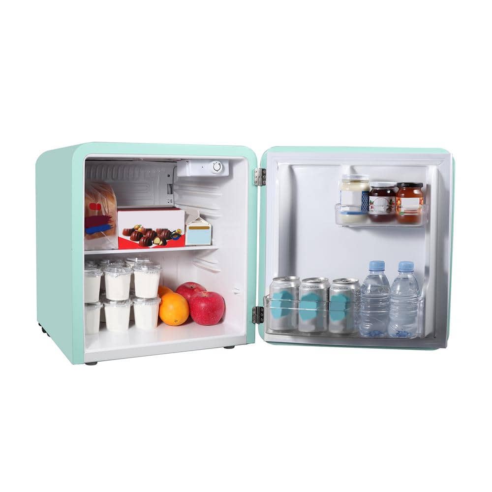 Magic Chef 1.6 Cu. Ft. Mint Green Retro Mini Fridge