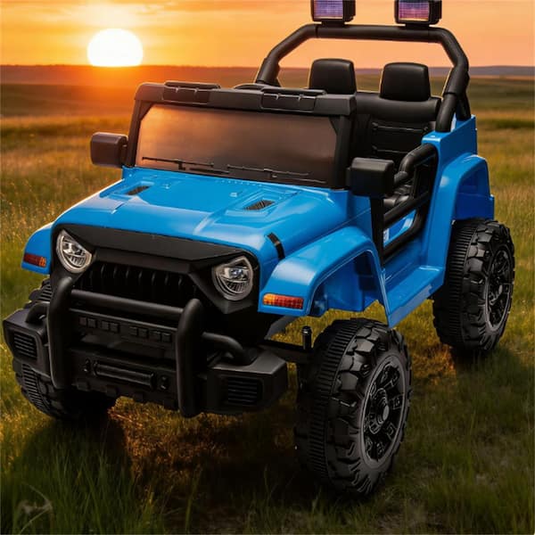 12V Battery Powered Kids Ride On Car With Remote Control, Button Start, Swing Button, Mp3, Power Wheels Electric Vehicles Electric Car For Kids 3 Years Old (Black