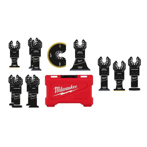 Milwaukee Oscillating Multi-Tool Blade Starter Kit (12-Piece)