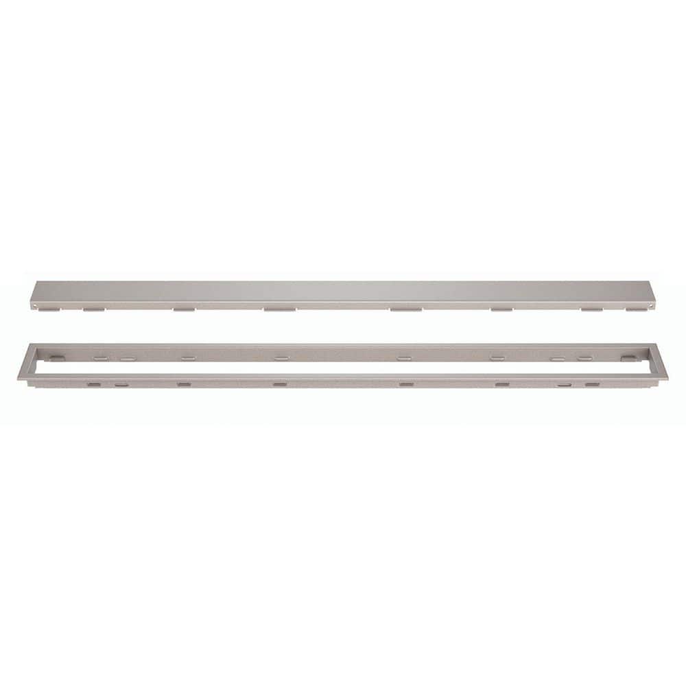Kerdi-Line Stone Grey 43-5/16 in. Solid Linear Drain Grate Assembly Floor Installation Kit for Accessory price history on PriceWatchPro